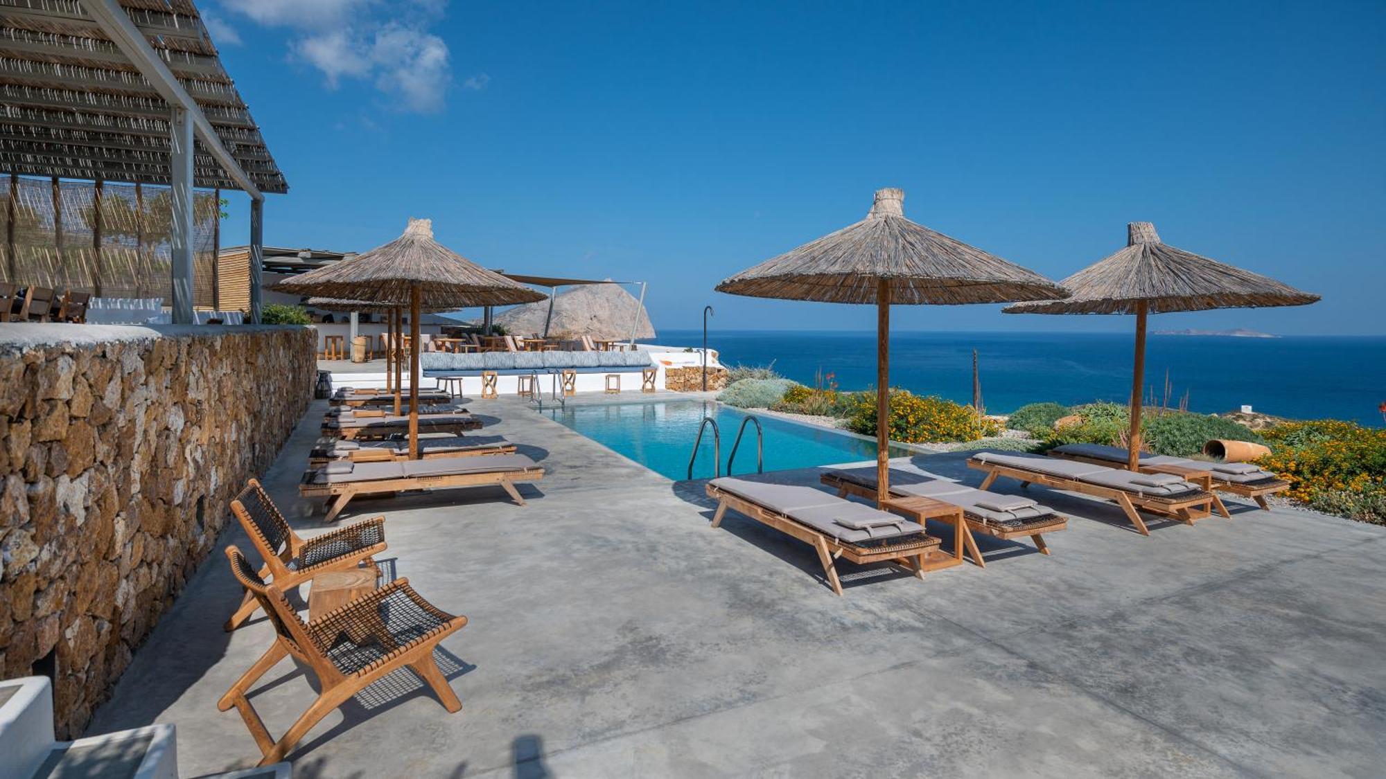 Ypseli Anafi'S Hive Hotel Bagian luar foto